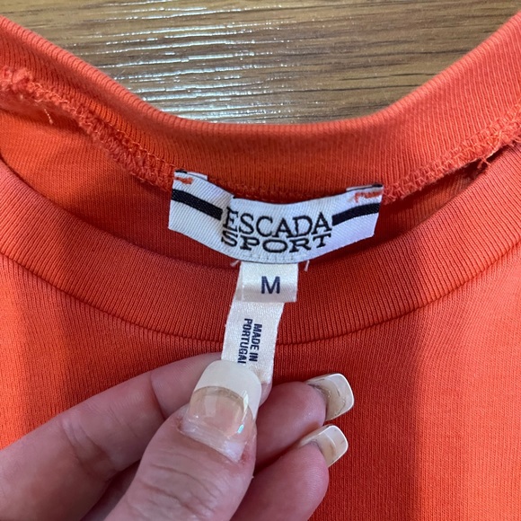 🧡ESCADA SPORT🧡 Women’s Long Sleeve - Picture 5 of 8